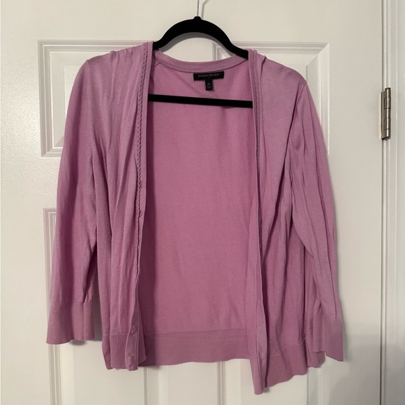 Banana Republic | Light Pink Lavender Open Cardigan | Size M - Picture 1 of 7